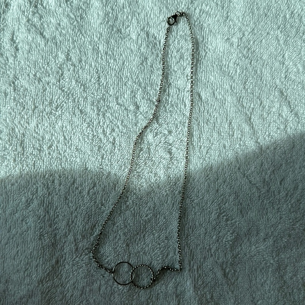 Silver necklace